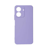 Xiaomi Poco C65 Kılıf Zore Biye Silikon Lila