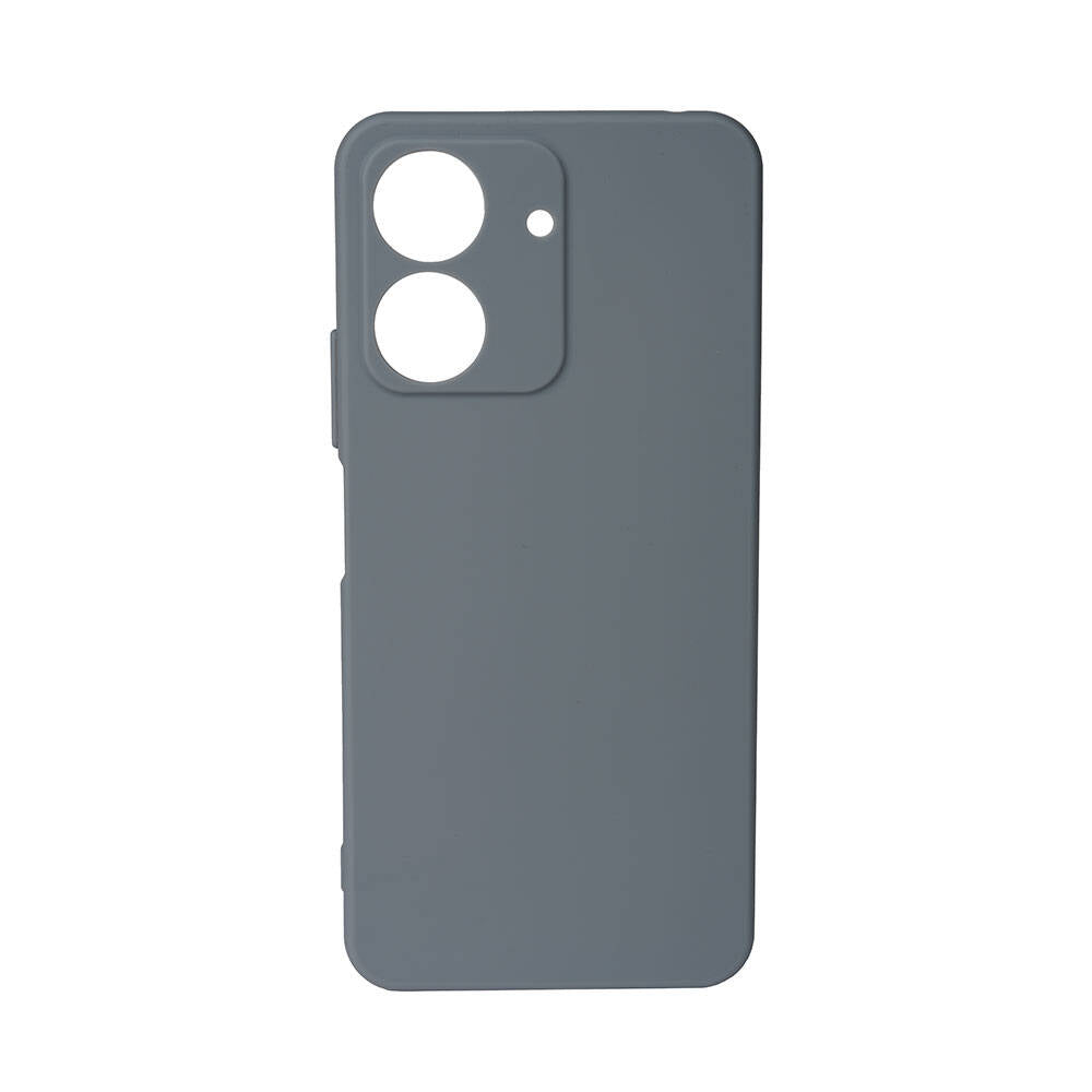 Xiaomi Poco C65 Kılıf Zore Biye Silikon Mavi