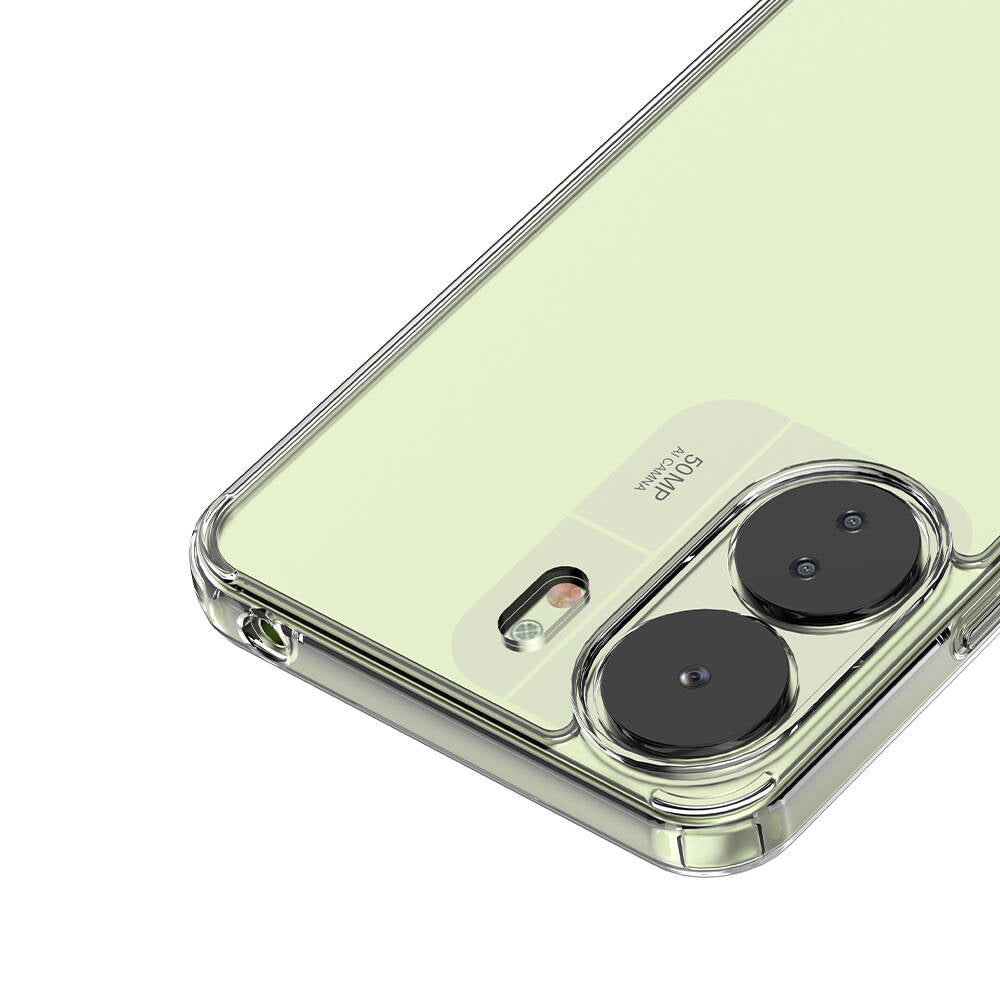 Xiaomi Poco C65 Kılıf Zore Coss Kapak Renksiz