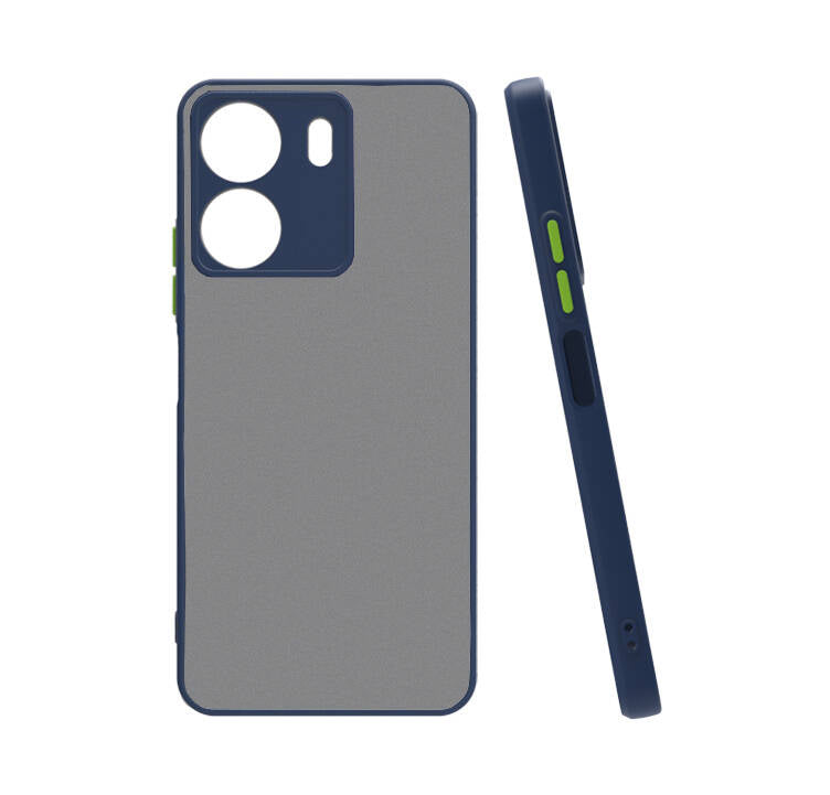 Xiaomi Poco C65 Kılıf Zore Hux Kapak Siyah