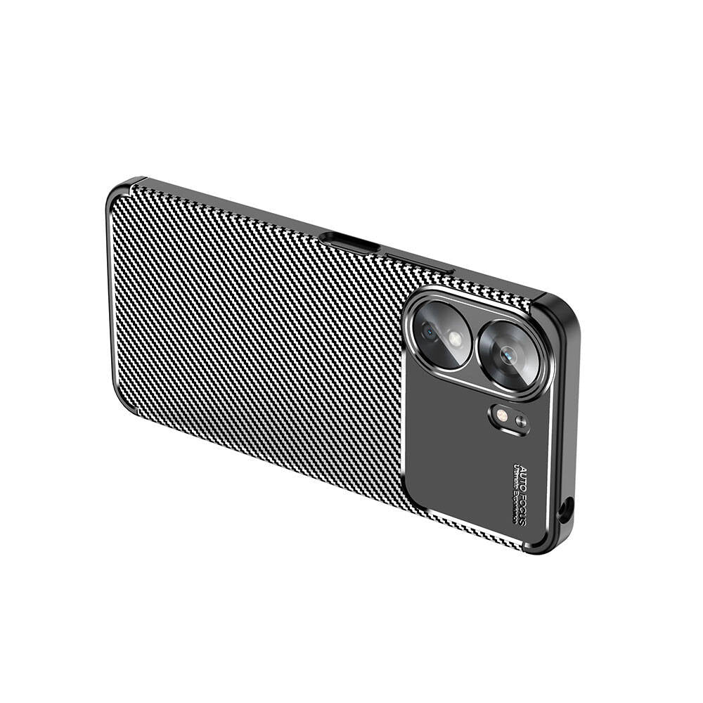 Xiaomi Poco C65 Kılıf Zore Negro Silikon Kapak Siyah