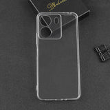 Xiaomi Poco C65 Kılıf Zore Süper Silikon Kapak Renksiz