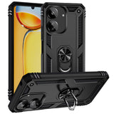 Xiaomi Poco C65 Kılıf Zore Vega Kapak Siyah