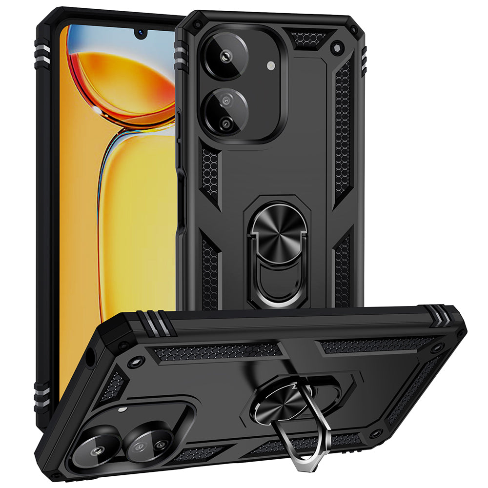 Xiaomi Poco C65 Kılıf Zore Vega Kapak Kırmızı