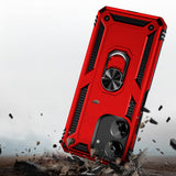 Xiaomi Poco C65 Kılıf Zore Vega Kapak Kırmızı