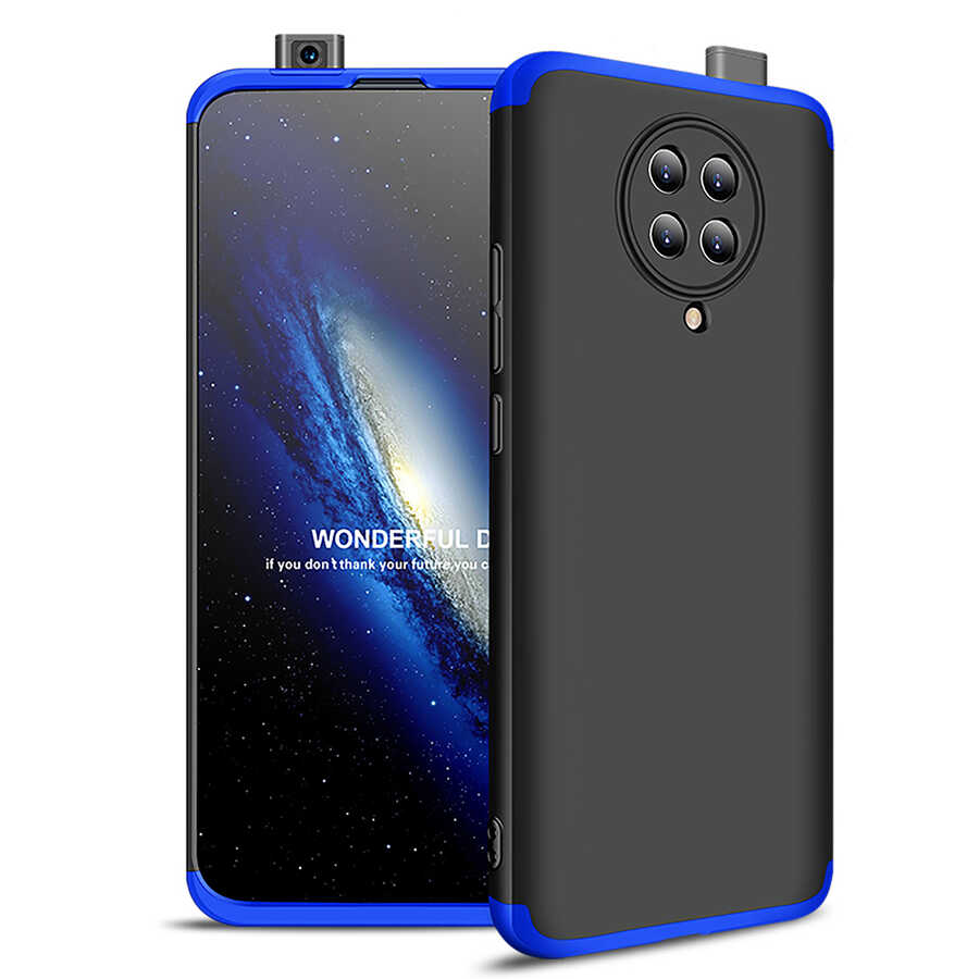 Xiaomi Poco F2 Pro Kılıf Zore Ays Kapak Siyah