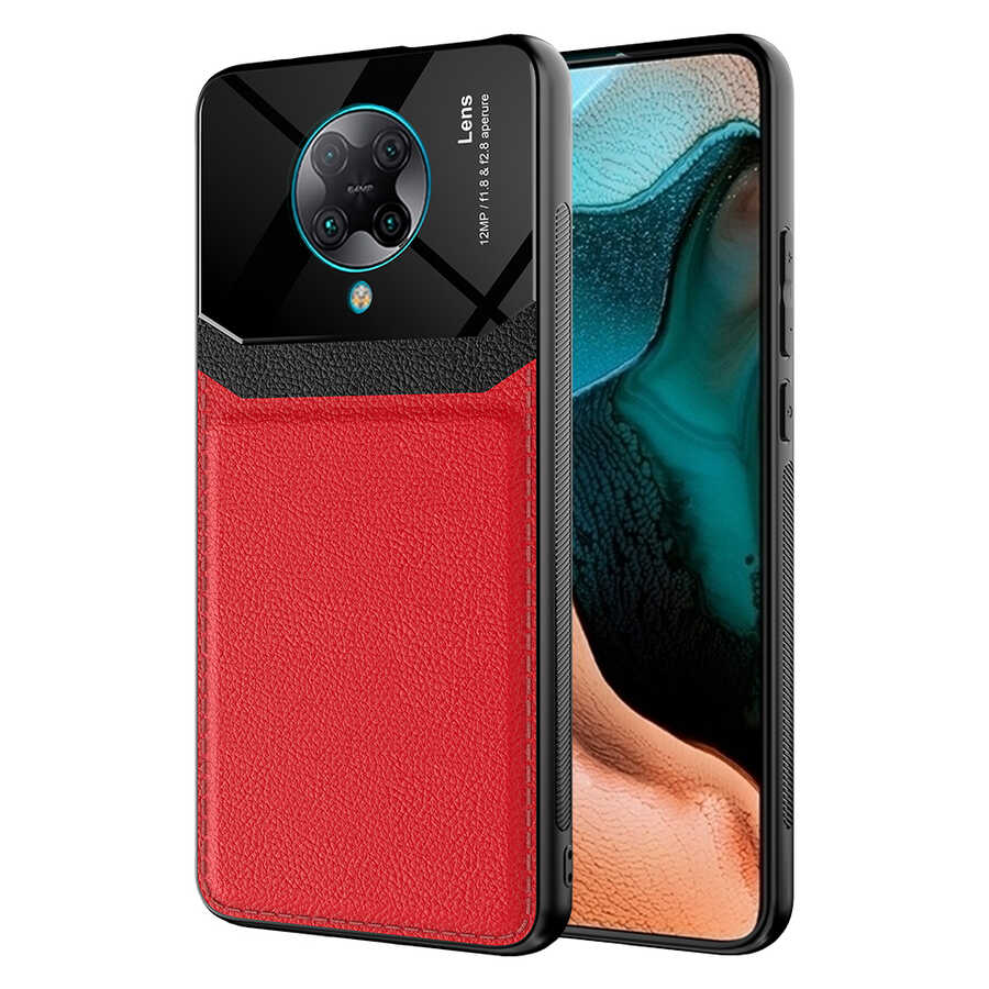 Xiaomi Poco F2 Pro Kılıf Zore Emiks Kapak Siyah