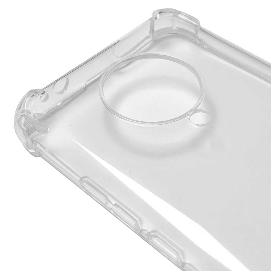 Xiaomi Poco F2 Pro Kılıf Zore Kamera Korumalı Nitro Anti Shock Silikon Renksiz