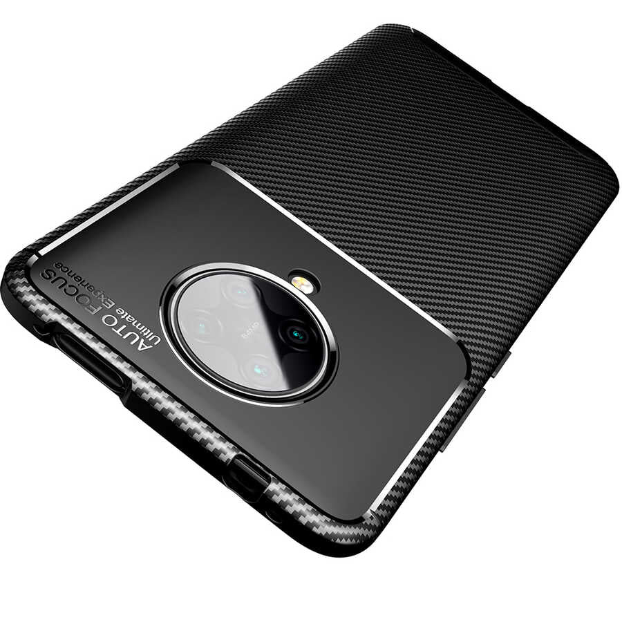 Xiaomi Poco F2 Pro Kılıf Zore Negro Silikon Kapak Lacivert