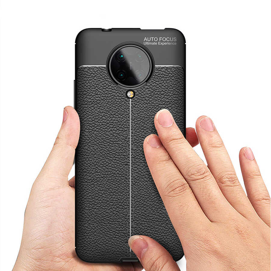 Xiaomi Poco F2 Pro Kılıf Zore Niss Silikon Kapak Kırmızı