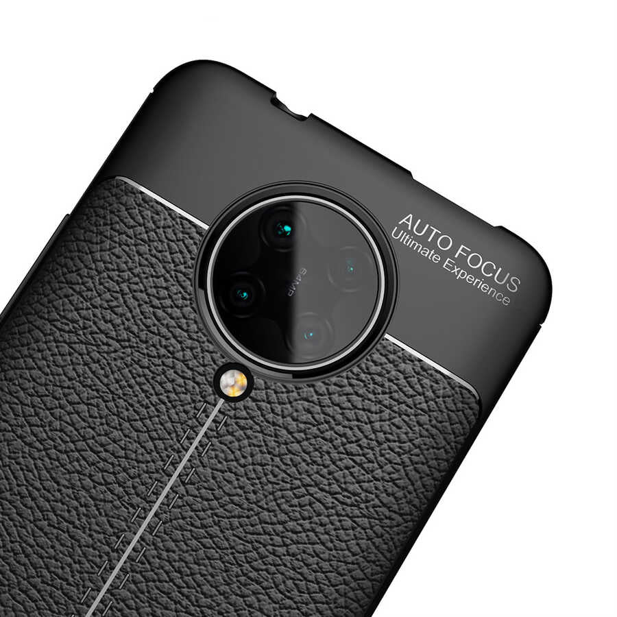 Xiaomi Poco F2 Pro Kılıf Zore Niss Silikon Kapak Kırmızı