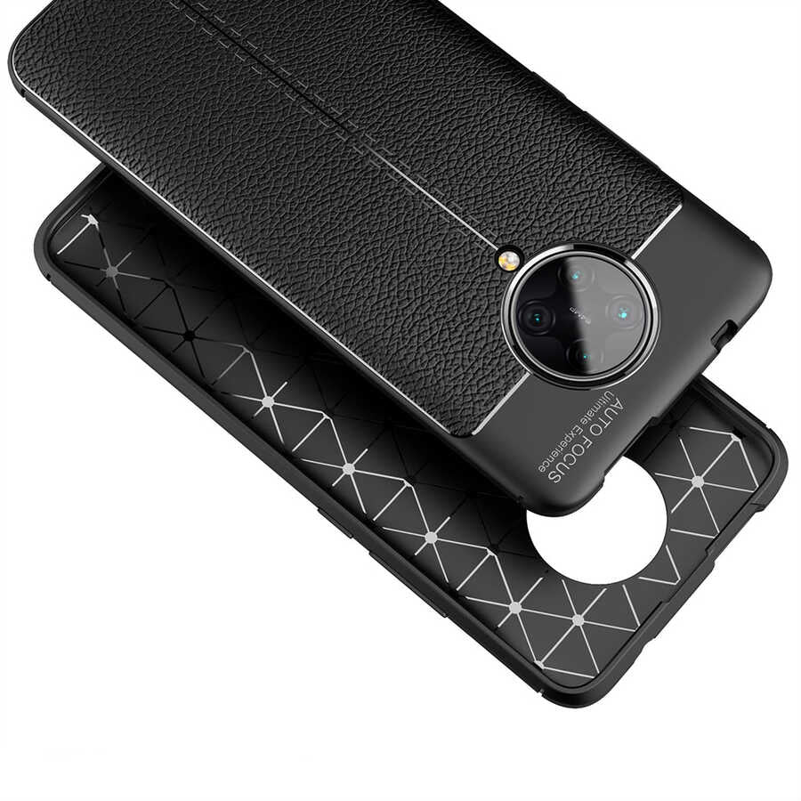 Xiaomi Poco F2 Pro Kılıf Zore Niss Silikon Kapak Siyah