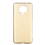 Xiaomi Poco F2 Pro Kılıf Zore Premier Silikon Kapak Gold