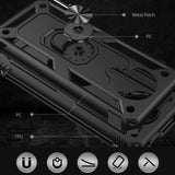 Xiaomi Poco F2 Pro Kılıf Zore Vega Kapak Siyah