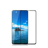 Xiaomi Poco F2 Pro Zore Kenarları Kırılmaya Dayanıklı Cam Ekran Koruyucu Siyah