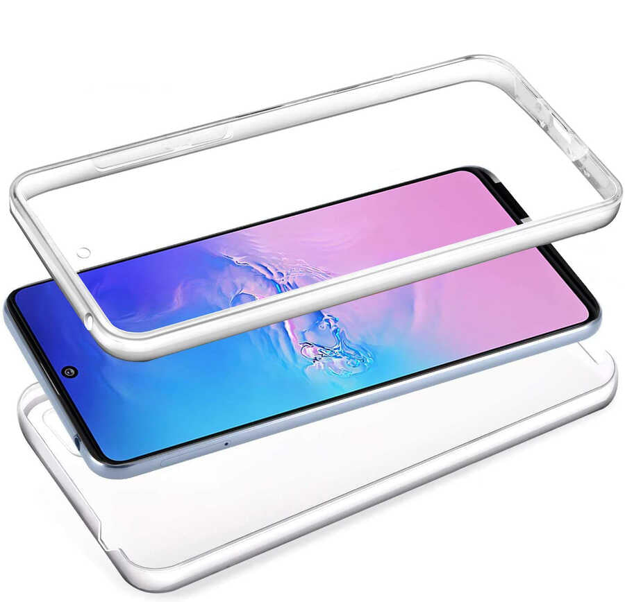 Xiaomi Poco F3 Kılıf Zore Enjoy Kapak Renksiz