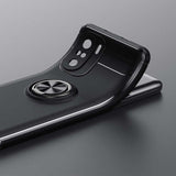 Xiaomi Poco F3 Kılıf Zore Ravel Silikon Kapak Kırmızı