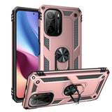 Xiaomi Poco F3 Kılıf Zore Vega Kapak Rose Gold