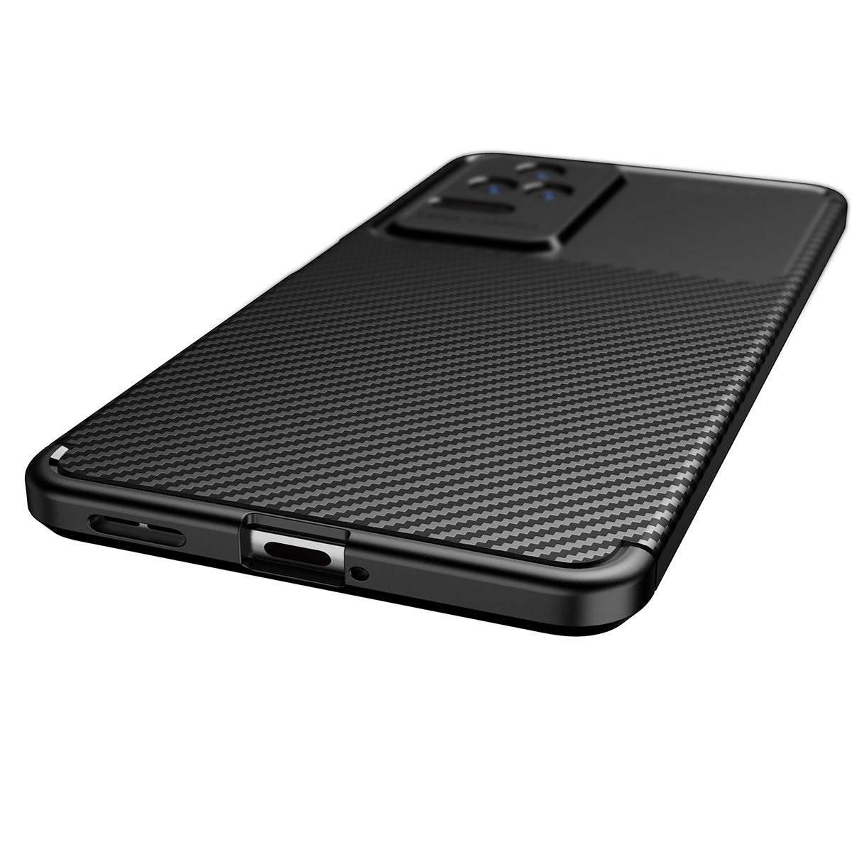 Xiaomi Poco F4 Kılıf Zore Negro Silikon Kapak Siyah