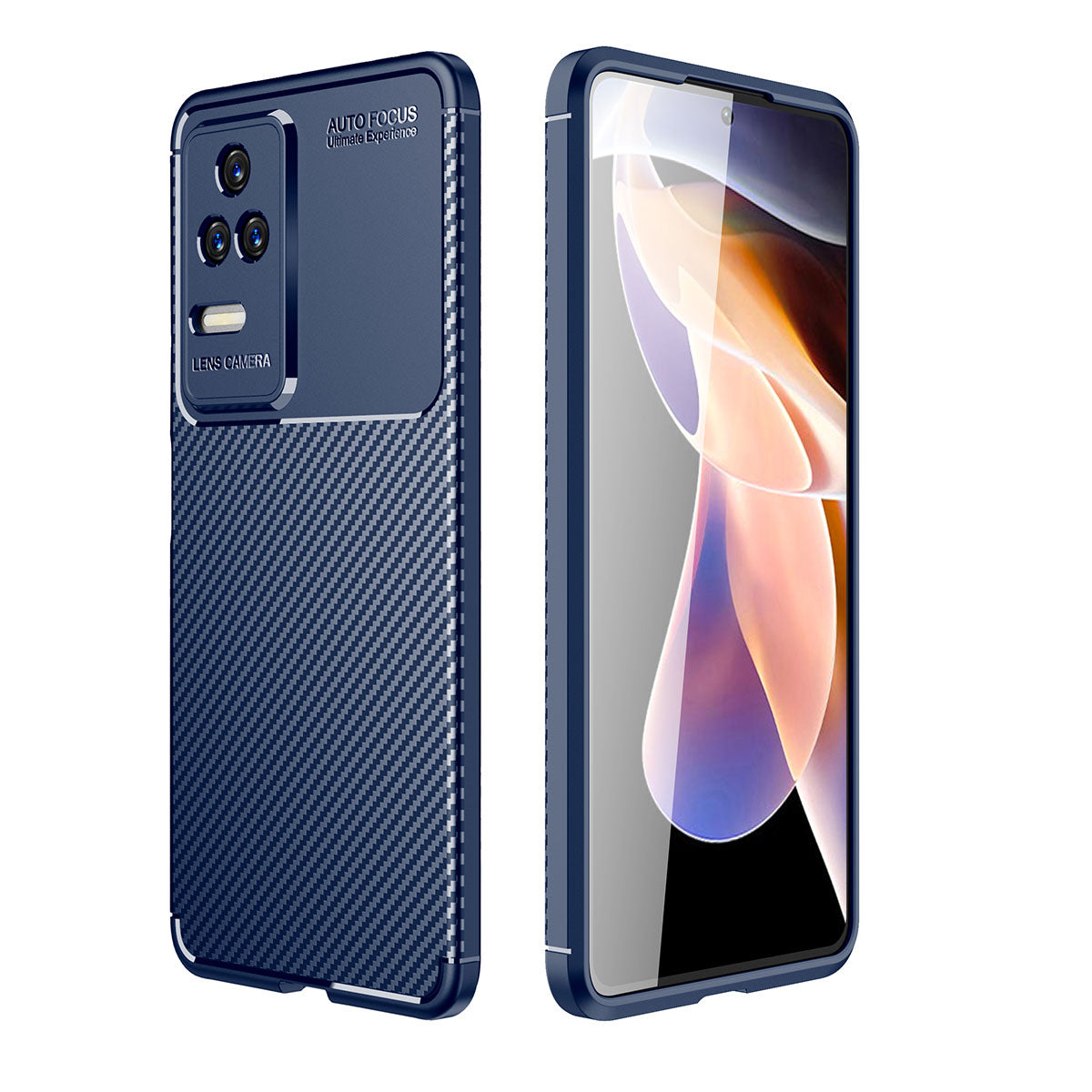 Xiaomi Poco F4 Kılıf Zore Negro Silikon Kapak Lacivert