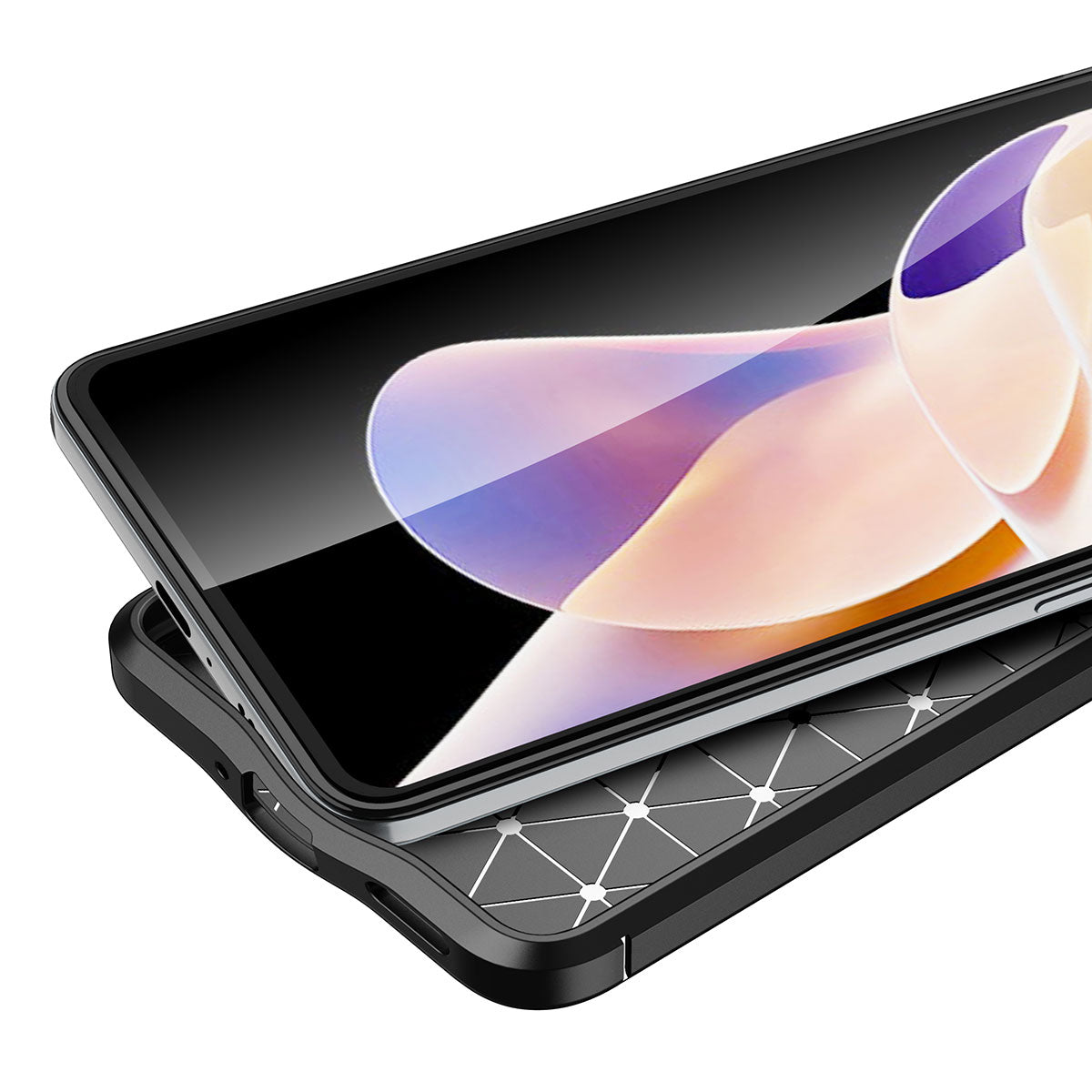 Xiaomi Poco F4 Kılıf Zore Niss Silikon Kapak Siyah
