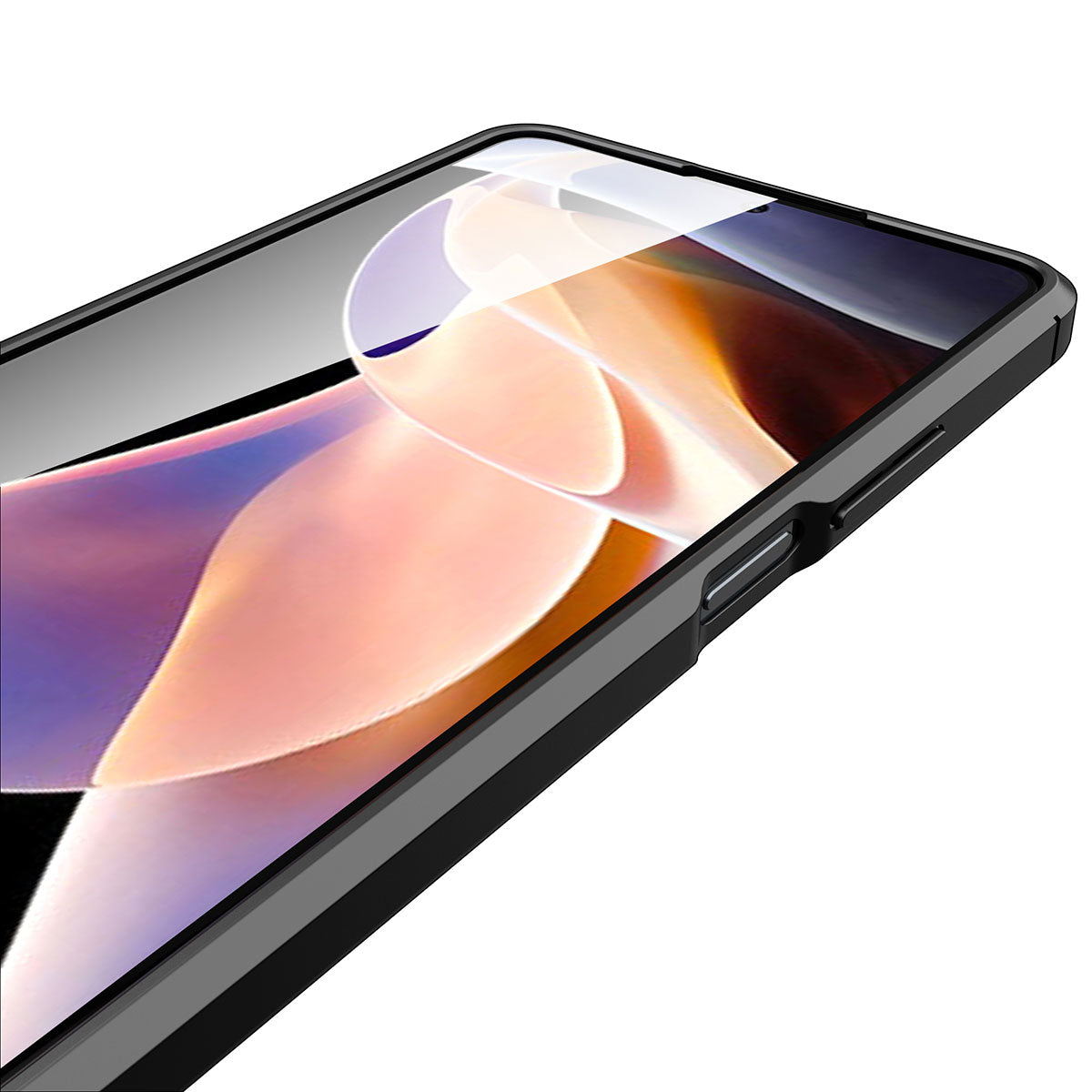 Xiaomi Poco F4 Kılıf Zore Niss Silikon Kapak Siyah