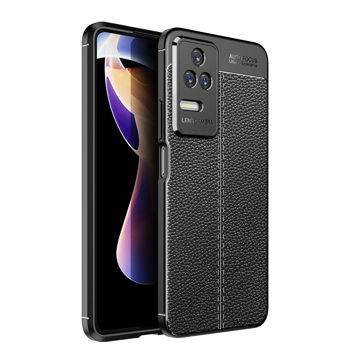 Xiaomi Poco F4 Kılıf Zore Niss Silikon Kapak Siyah