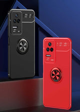 Xiaomi Poco F4 Kılıf Zore Ravel Silikon Kapak Kırmızı