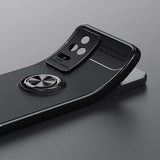 Xiaomi Poco F4 Kılıf Zore Ravel Silikon Kapak Siyah