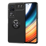 Xiaomi Poco F4 Kılıf Zore Ravel Silikon Kapak Siyah