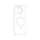 Xiaomi Poco F7 Pro Kamera Korumalı M-Safe Şarj Özellikli Şeffaf Zore London Sert PC Kapak Şeffaf
