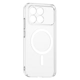 Xiaomi Poco F8 Pro Kamera Korumalı M-Safe Şarj Özellikli Şeffaf Zore London Sert PC Kapak Şeffaf