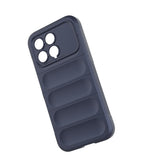 Xiaomi Poco F8 Pro Kılıf Esnek TPU Oyuklu Arka Yüzey Tasarımlı Zore Etnik Silikon Kapak Siyah