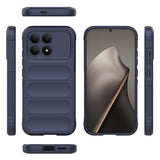 Xiaomi Poco F8 Pro Kılıf Esnek TPU Oyuklu Arka Yüzey Tasarımlı Zore Etnik Silikon Kapak Siyah