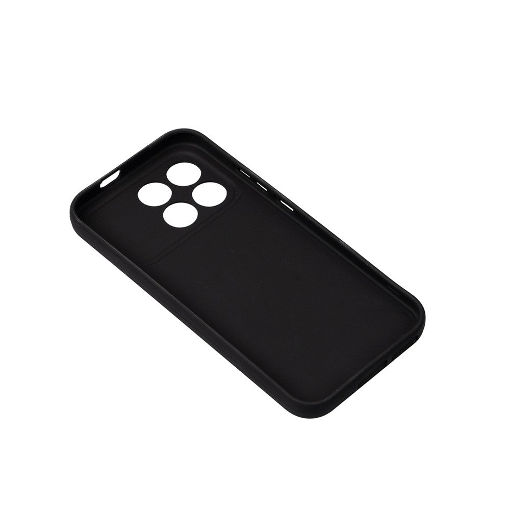 Xiaomi Poco F8 Pro Kılıf Biye Silikon Siyah