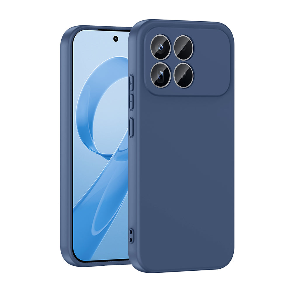 Xiaomi Poco F8 Pro Kılıf Mara Lansman Kapak Lacivert