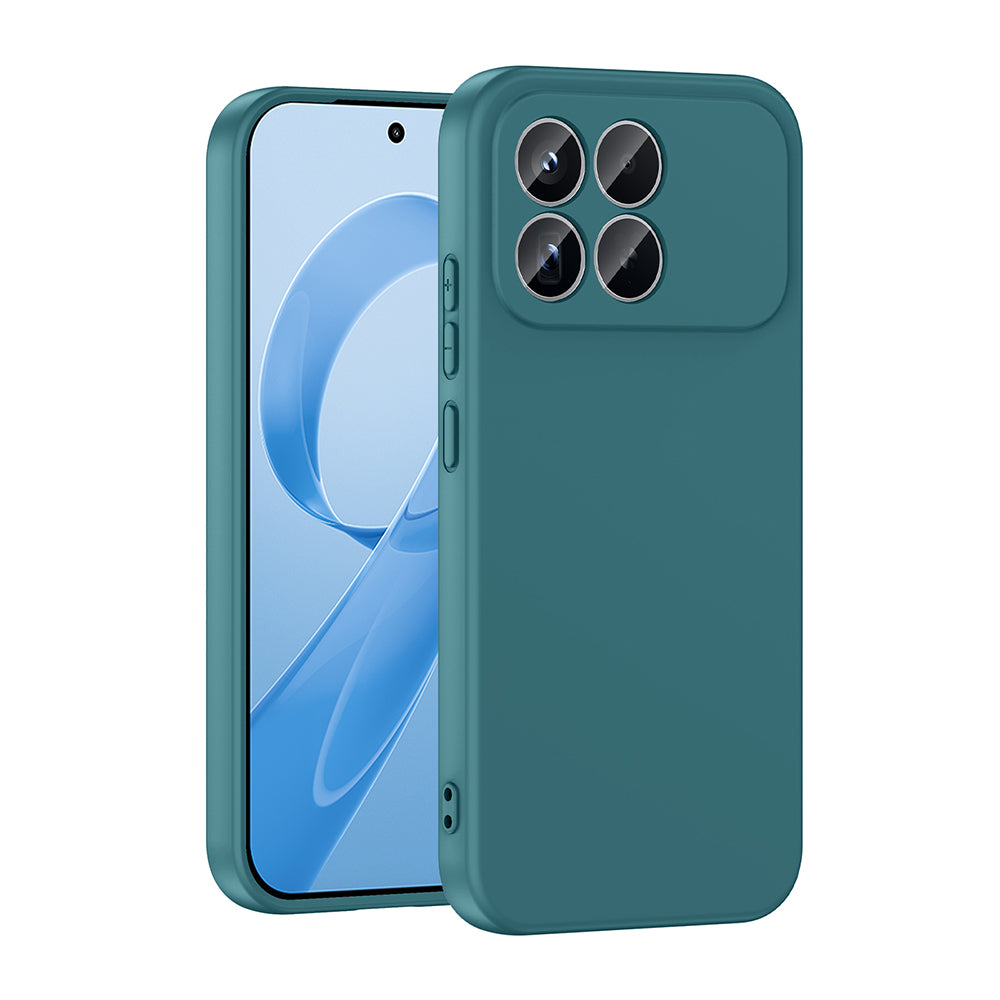Xiaomi Poco F8 Pro Kılıf Mara Lansman Kapak Koyu Yeşil