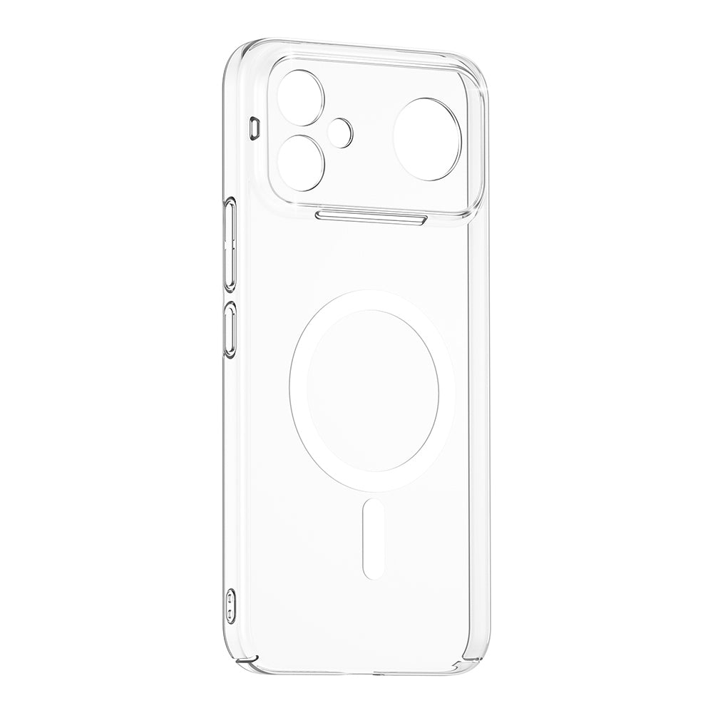 Xiaomi Poco F8 Ultra Kamera Korumalı M-Safe Şarj Özellikli Şeffaf London Sert PC Kapak Şeffaf