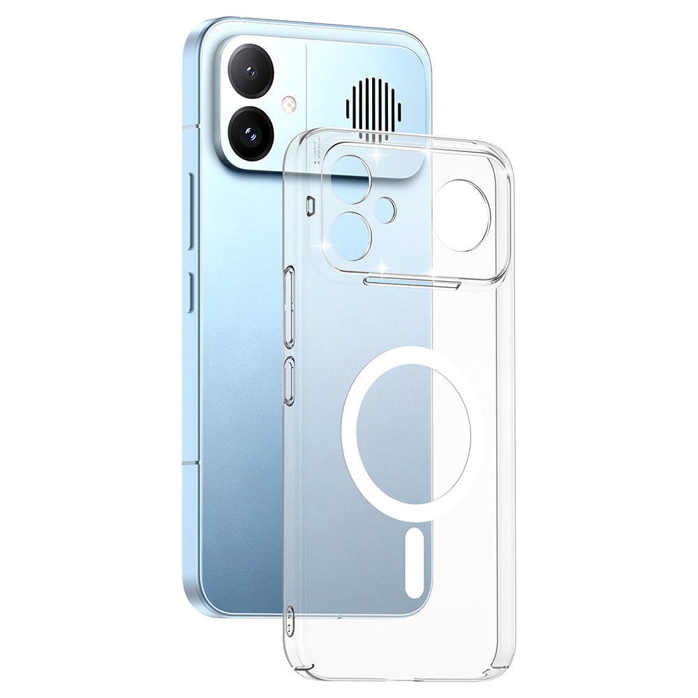 Xiaomi Poco F8 Ultra Kamera Korumalı M-Safe Şarj Özellikli Şeffaf London Sert PC Kapak Şeffaf