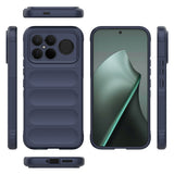 Xiaomi Poco F8 Ultra Kılıf Esnek TPU Oyuklu Arka Yüzey Tasarımlı Zore Etnik Silikon Kapak Siyah
