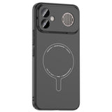 Xiaomi Poco F8 Ultra Kılıf M-Safe Şarj Özellikli Kamera Korumalı Zore Elio Sert PC Kapak Siyah