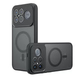 Xiaomi Poco F8 Ultra Kılıf M-Safe Şarj Özellikli Kamera Korumalı Lunex Kapak Siyah