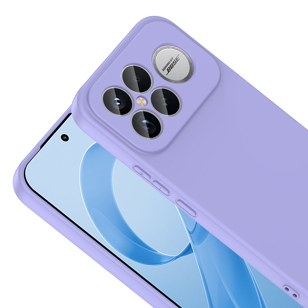 Xiaomi Poco F8 Ultra Kılıf Mara Lansman Kapak Koyu Mor