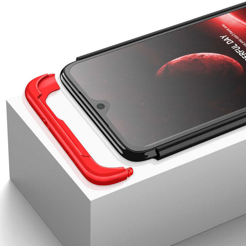 Xiaomi Poco M3 Kılıf Zore Ays Kapak Siyah-Gri