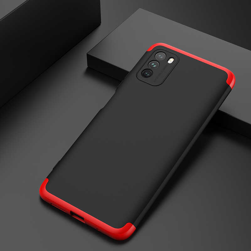 Xiaomi Poco M3 Kılıf Zore Ays Kapak Rose Gold