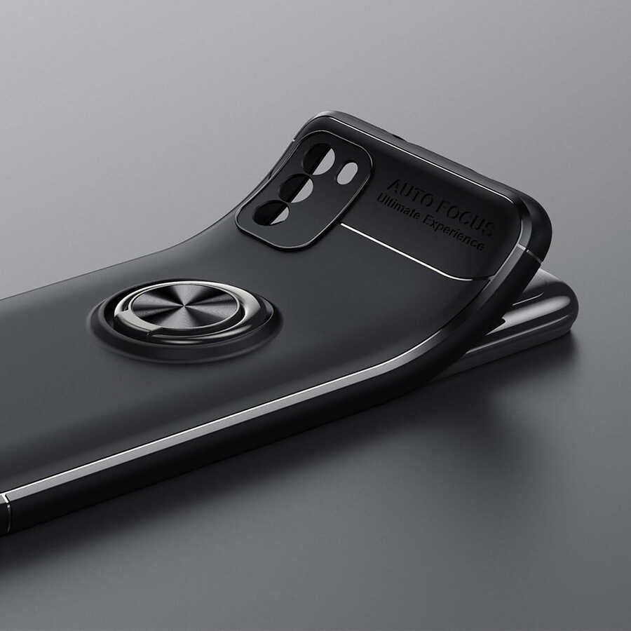 Xiaomi Poco M3 Kılıf Zore Ravel Silikon Kapak Mavi