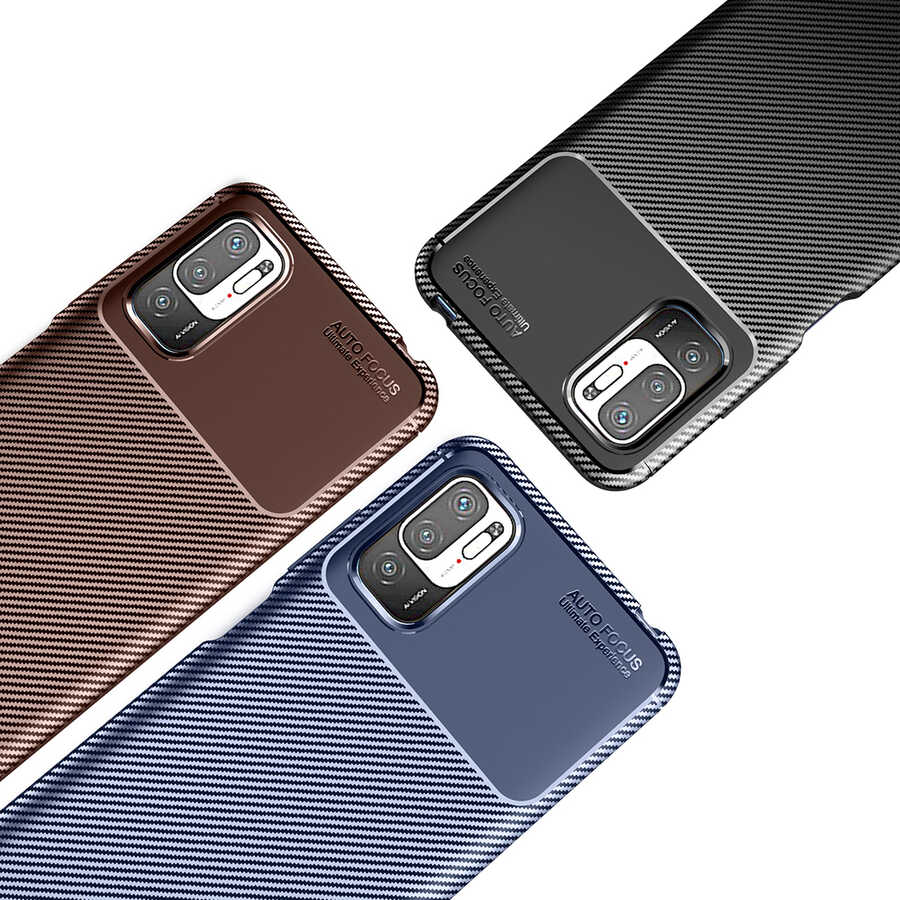 Xiaomi Poco M3 Pro Kılıf Zore Negro Silikon Kapak Siyah