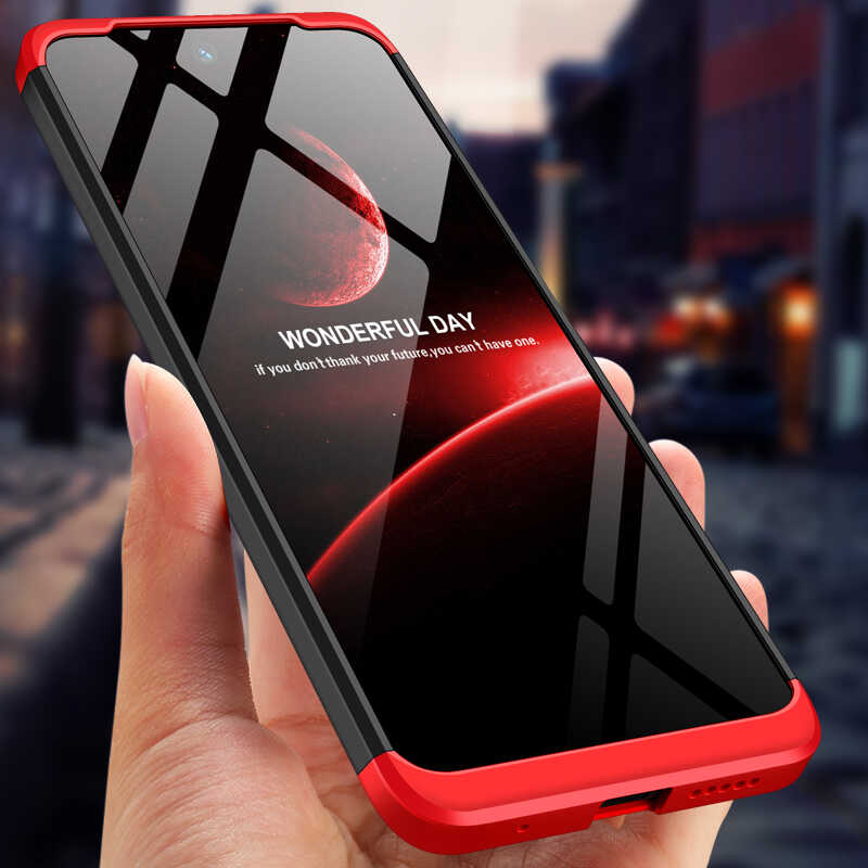 Xiaomi Poco M4 Pro 4G Kılıf Zore Ays Kapak Siyah-Gri