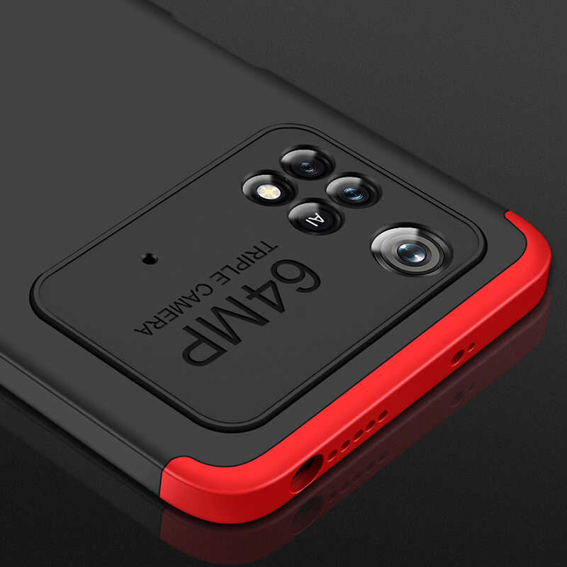 Xiaomi Poco M4 Pro 4G Kılıf Zore Ays Kapak Siyah