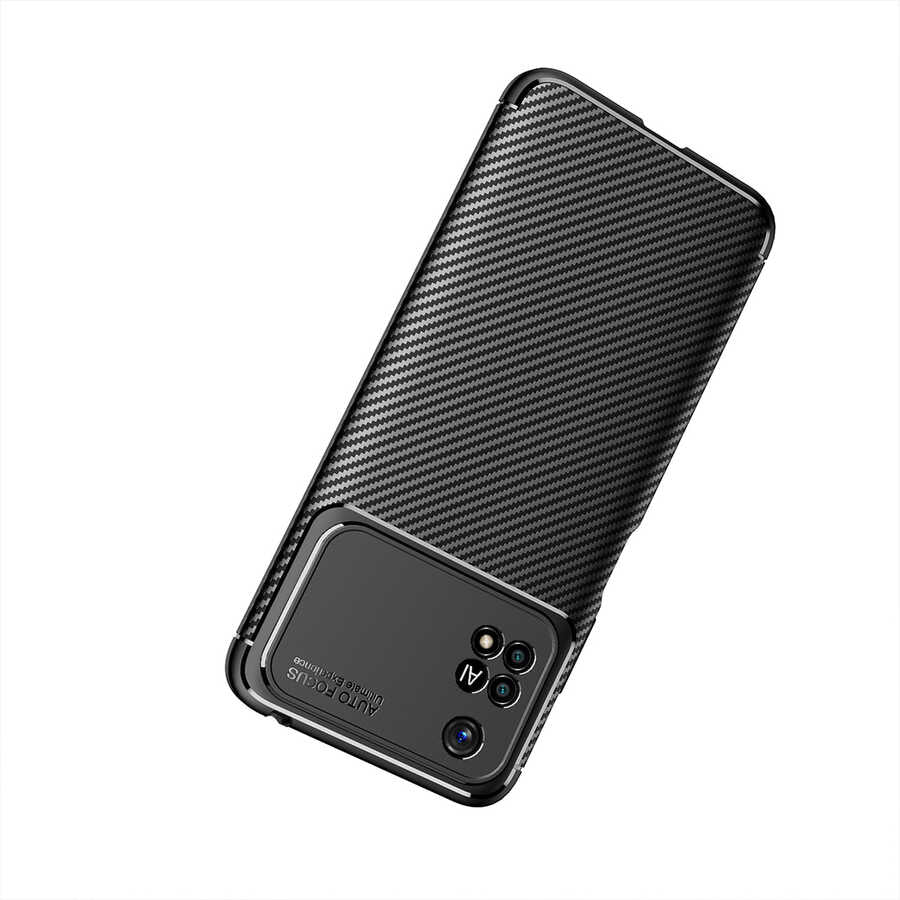 Xiaomi Poco M4 Pro 4G Kılıf Zore Negro Silikon Kapak Lacivert